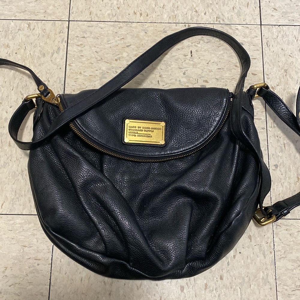 Marc by Marc Jacobs Black Leather Crossbody bag